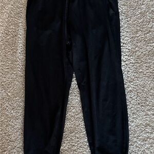 Lululemon Soft Jersey Classic Black Jogger Pants, Size 8